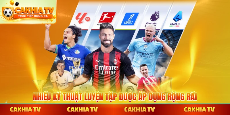 Nhiều kỹ thuật luyện tập được áp dụng rộng rãi