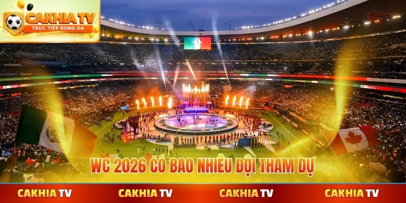 WC 2026 có bao nhiêu đội tham dự